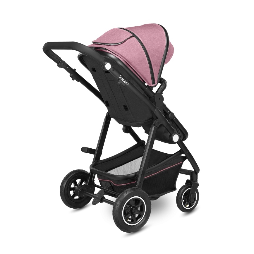 Lionelo - комбинированная коляска 2 в 1 AMBER Pink Rose