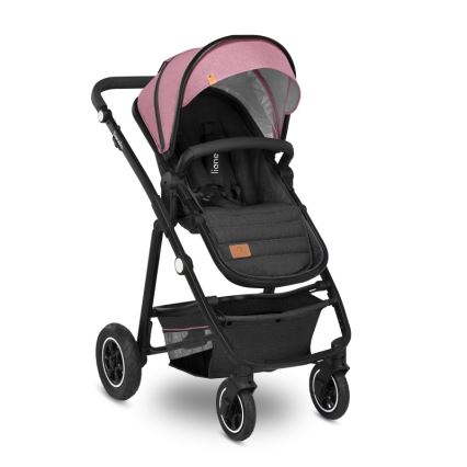 Lionelo - комбинированная коляска 2 в 1 AMBER Pink Rose