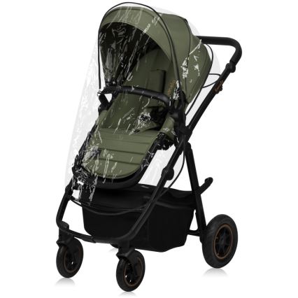 Lionelo - Комбинированная коляска 2 в 1 AMBER PLUS Лесной зелёный
