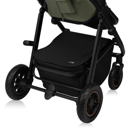 Lionelo - Комбинированная коляска 2 в 1 AMBER PLUS Лесной зелёный