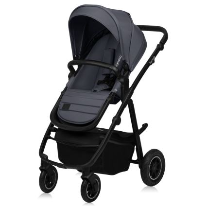 Lionelo - Комбинированная коляска 2 в 1 AMBER PLUS Серый графит