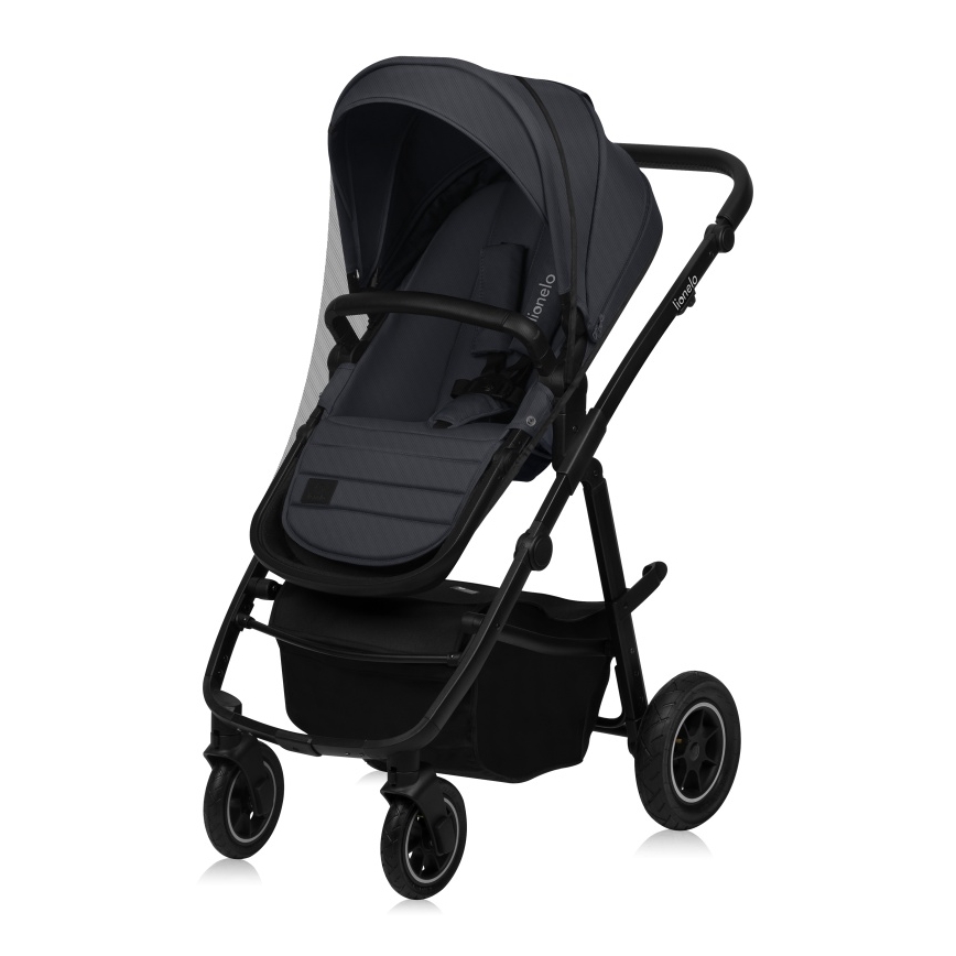 Lionelo - Комбинированная коляска 2 в 1 AMBER PLUS Серый графит