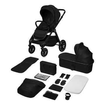 Lionelo - комбинированная коляска 2 в 1 LAYLA Black Onyx