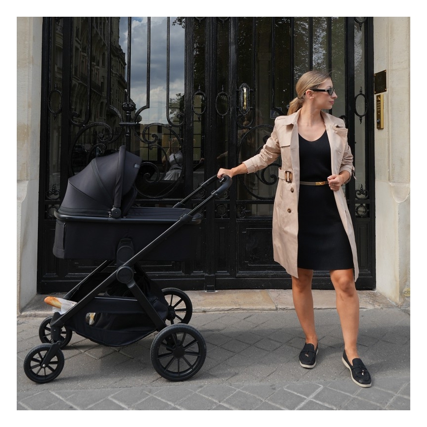 Lionelo - комбинированная коляска 2 в 1 LAYLA Black Onyx