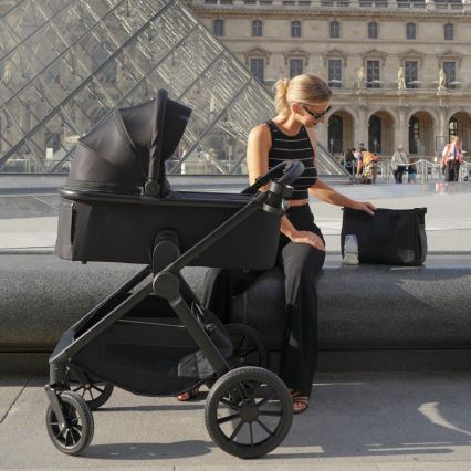 Lionelo - комбинированная коляска 2 в 1 LAYLA Black Onyx