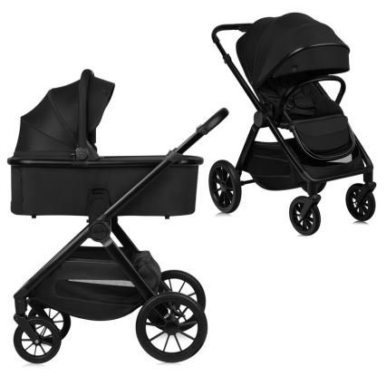Lionelo - комбинированная коляска 2 в 1 LAYLA Black Onyx