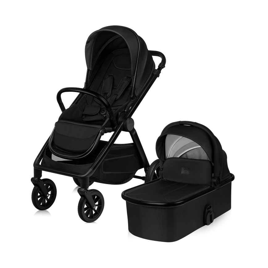 Lionelo - комбинированная коляска 2 в 1 LAYLA Black Onyx