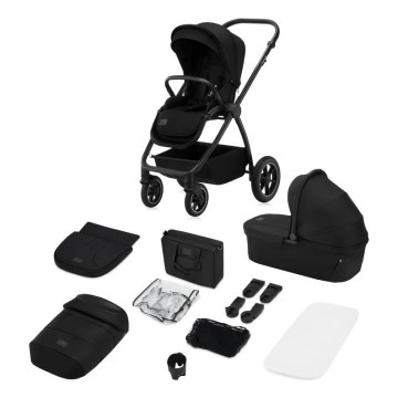 Lionelo - Комбинированная коляска 2 в 1 MERIL Black Onyx