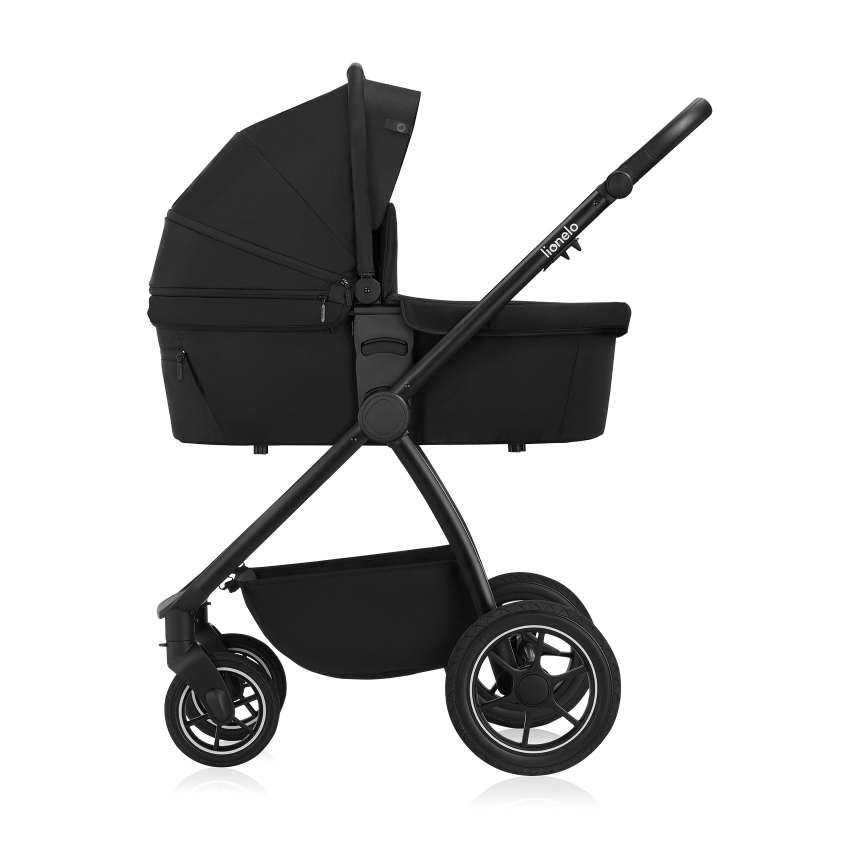 Lionelo - Комбинированная коляска 2 в 1 MERIL Black Onyx