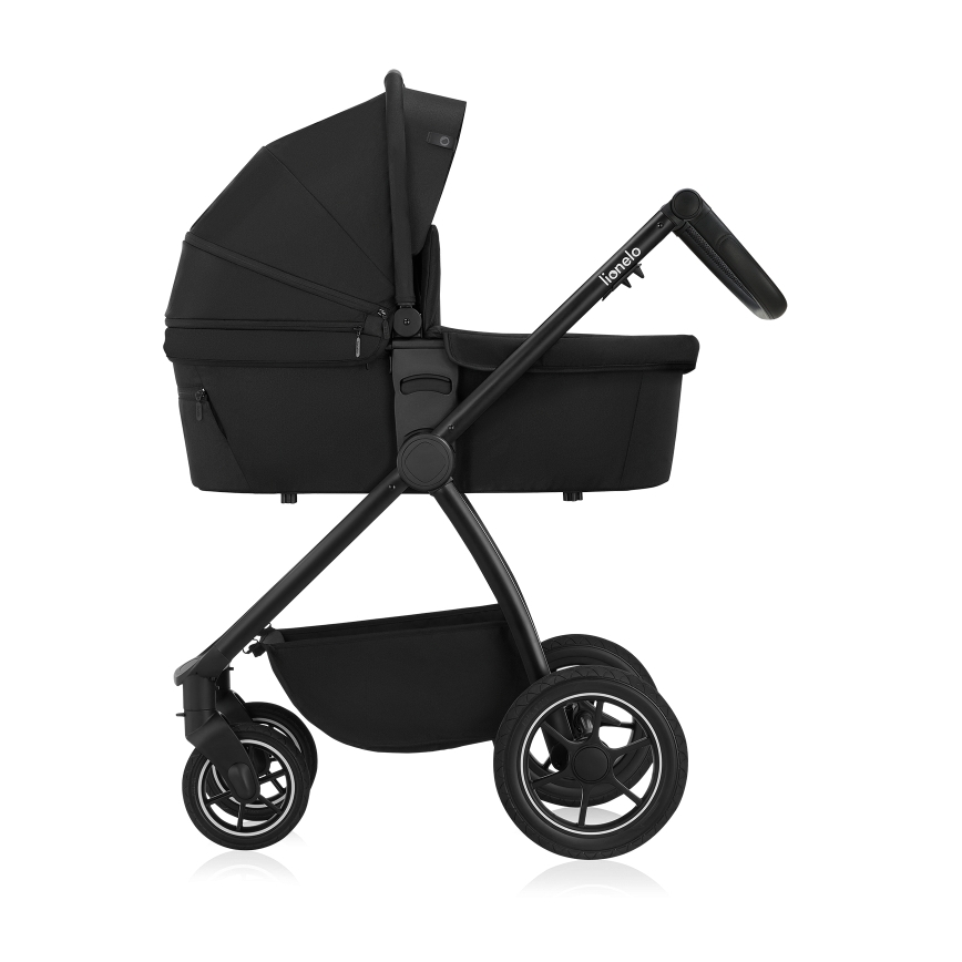 Lionelo - Комбинированная коляска 2 в 1 MERIL Black Onyx