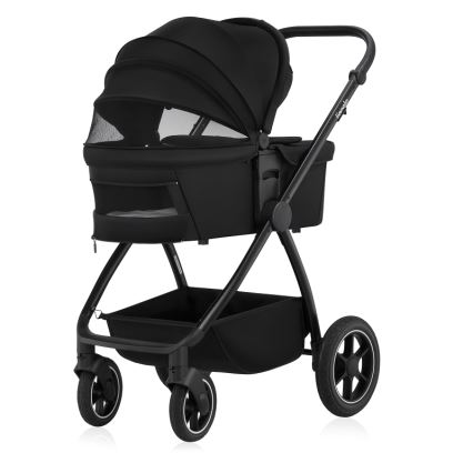 Lionelo - Комбинированная коляска 2 в 1 MERIL Black Onyx