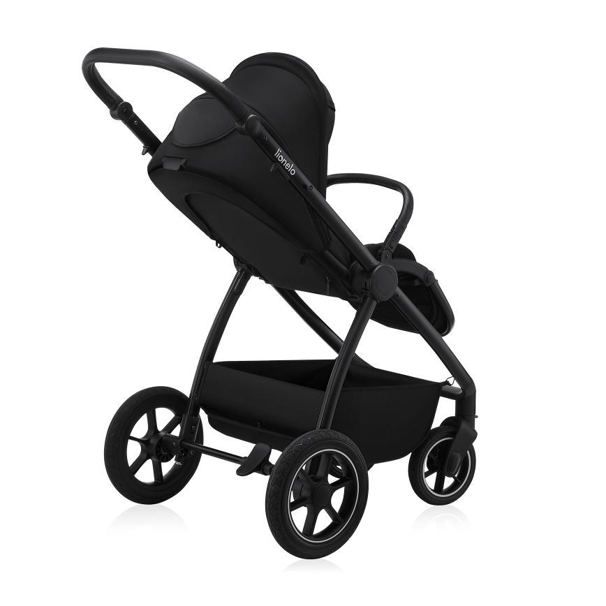 Lionelo - Комбинированная коляска 2 в 1 MERIL Black Onyx