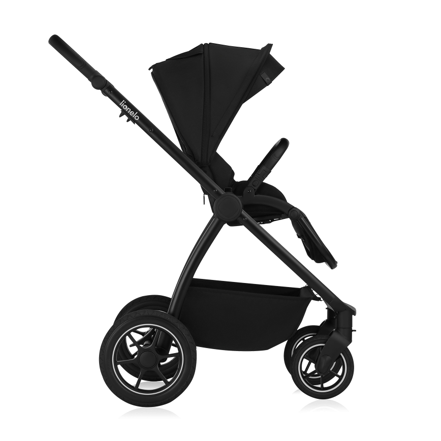 Lionelo - Комбинированная коляска 2 в 1 MERIL Black Onyx