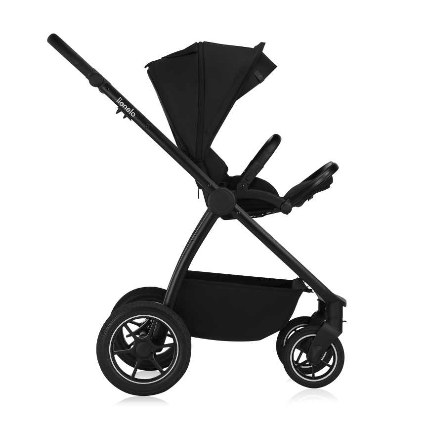 Lionelo - Комбинированная коляска 2 в 1 MERIL Black Onyx
