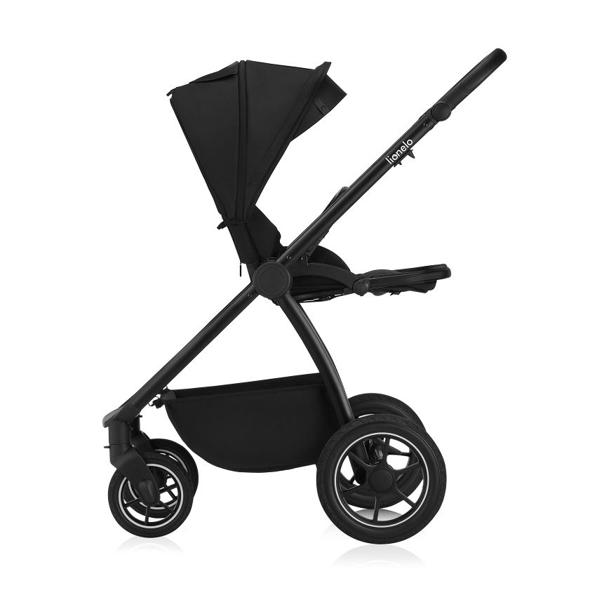 Lionelo - Комбинированная коляска 2 в 1 MERIL Black Onyx