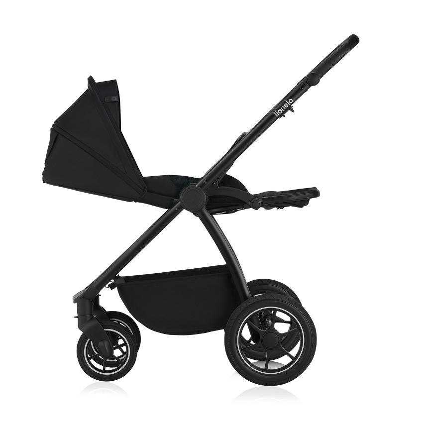 Lionelo - Комбинированная коляска 2 в 1 MERIL Black Onyx