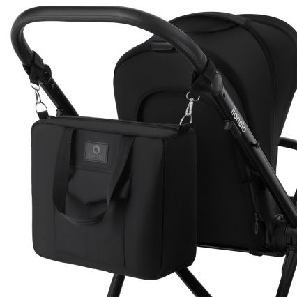 Lionelo - Комбинированная коляска 2 в 1 MERIL Black Onyx