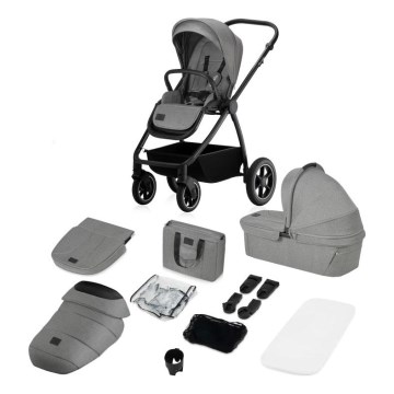 Lionelo - комбинированная коляска 2 в 1 MERIL Grey Stone