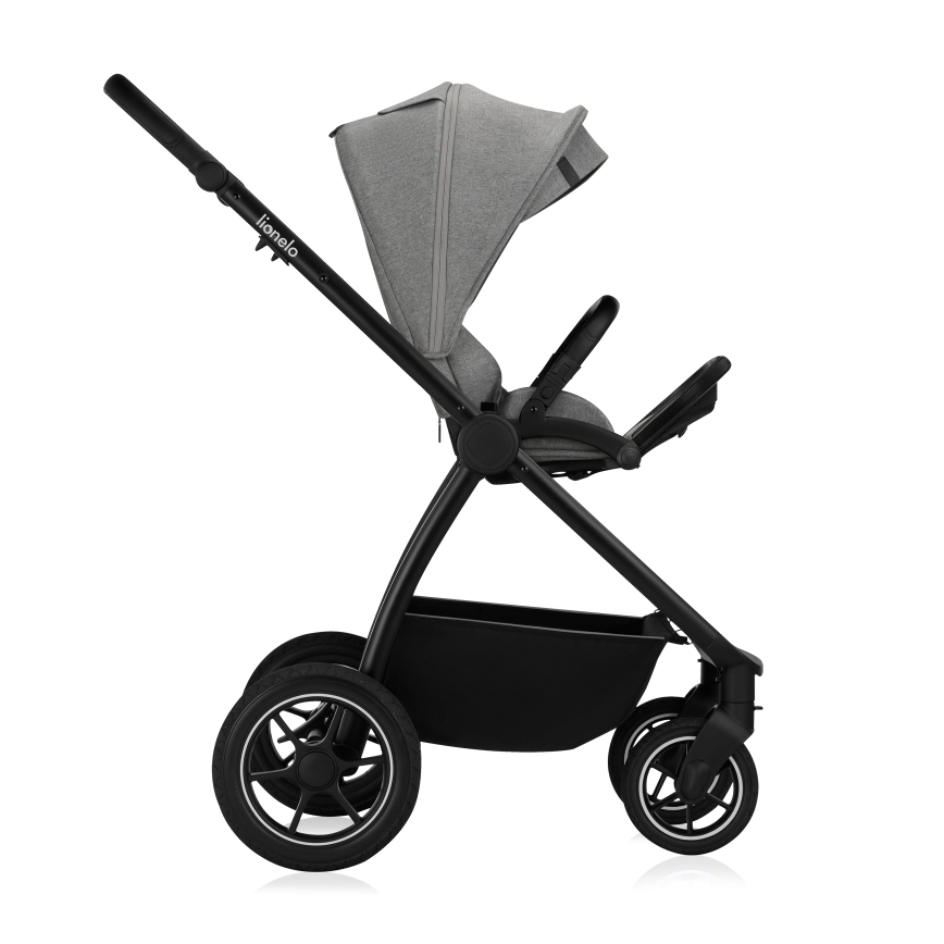 Lionelo - комбинированная коляска 2 в 1 MERIL Grey Stone