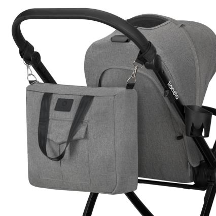 Lionelo - комбинированная коляска 2 в 1 MERIL Grey Stone