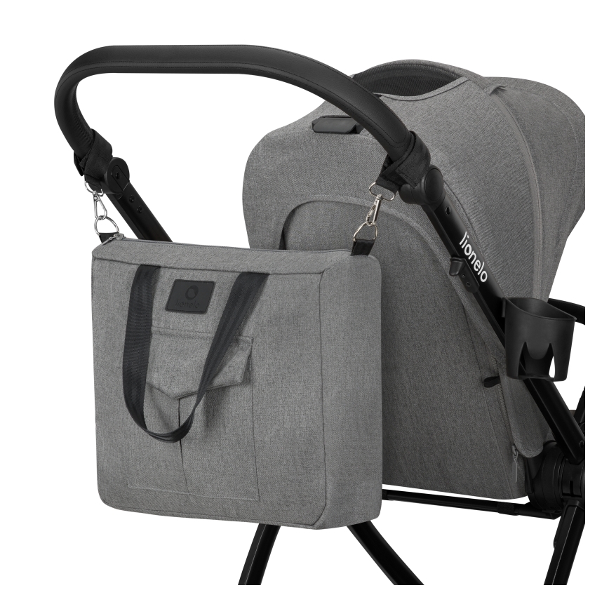 Lionelo - комбинированная коляска 2 в 1 MERIL Grey Stone