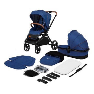 Lionelo - Комбинированная коляска 2 в 1 MIKA Blue Navy