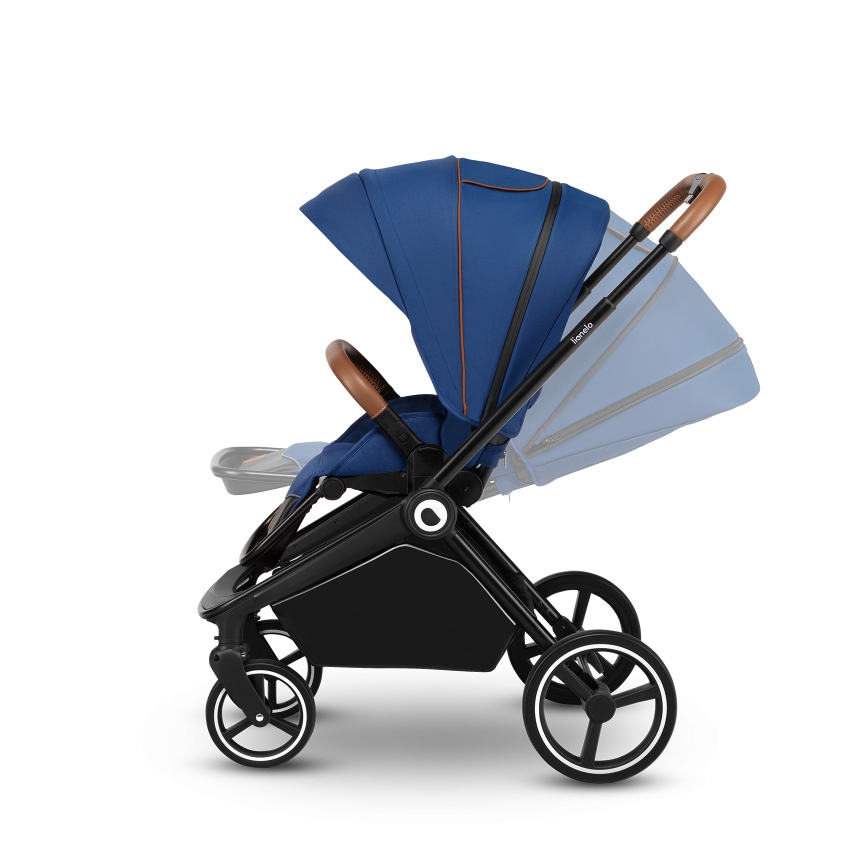 Lionelo - Комбинированная коляска 2 в 1 MIKA Blue Navy