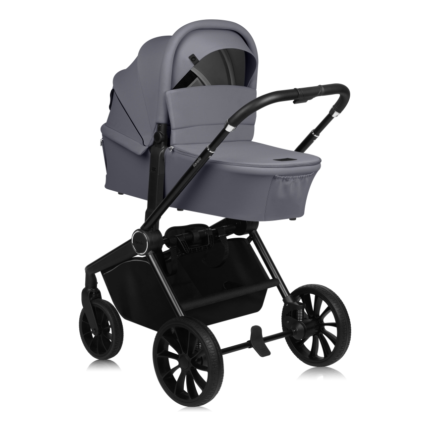 Lionelo - Комбинированная коляска 2 в 1 MIKA PLUS Grey Stone
