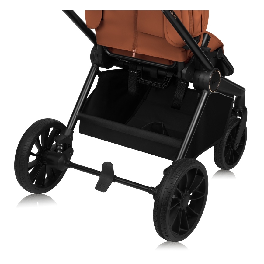 Lionelo - Комбинированная коляска 2 в 1 MIKA PLUS Коричневый ржавый