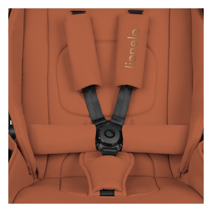 Lionelo - Комбинированная коляска 2 в 1 MIKA PLUS Коричневый ржавый