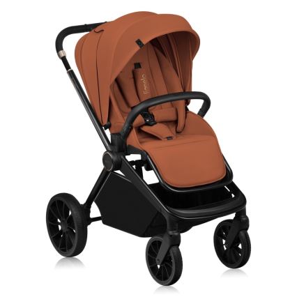 Lionelo - Комбинированная коляска 2 в 1 MIKA PLUS Коричневый ржавый