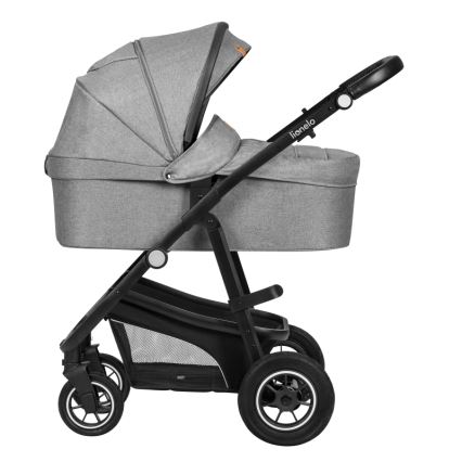 Lionelo - комбинированная коляска 3 в 1 BIANKA Grey Stone