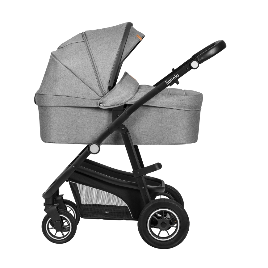Lionelo - комбинированная коляска 3 в 1 BIANKA Grey Stone