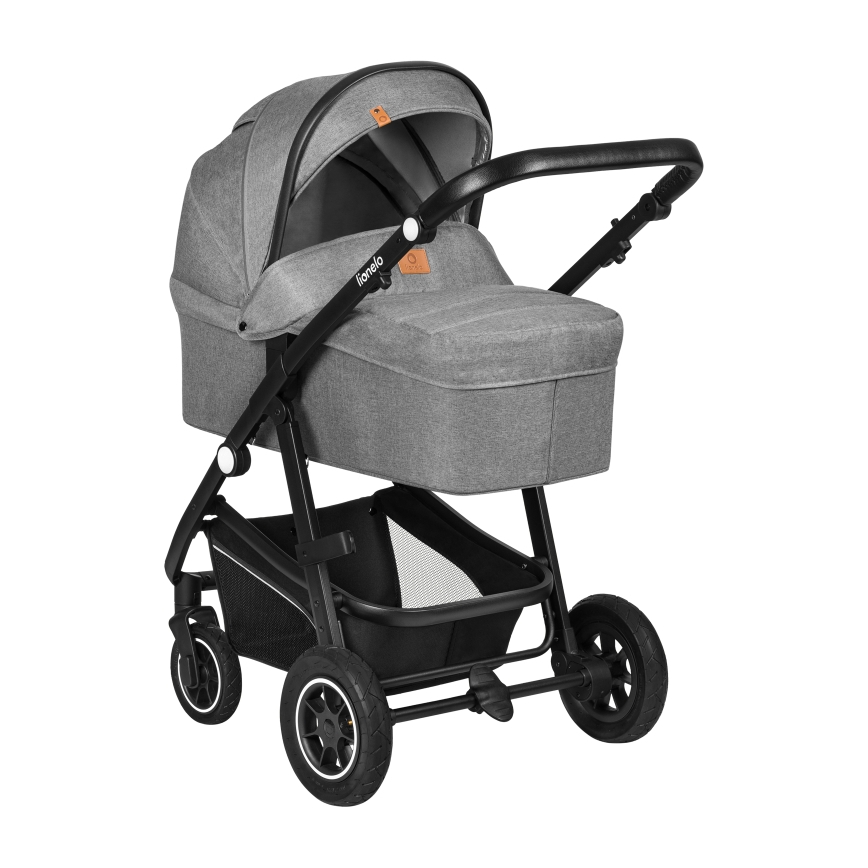 Lionelo - комбинированная коляска 3 в 1 BIANKA Grey Stone
