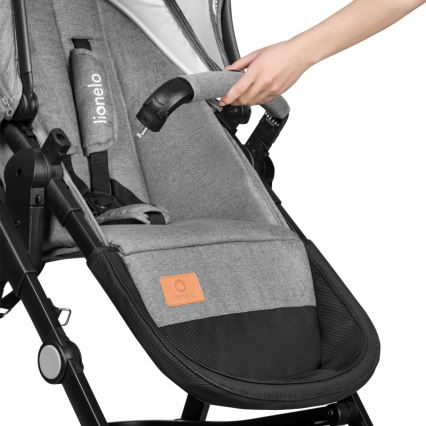 Lionelo - комбинированная коляска 3 в 1 BIANKA Grey Stone