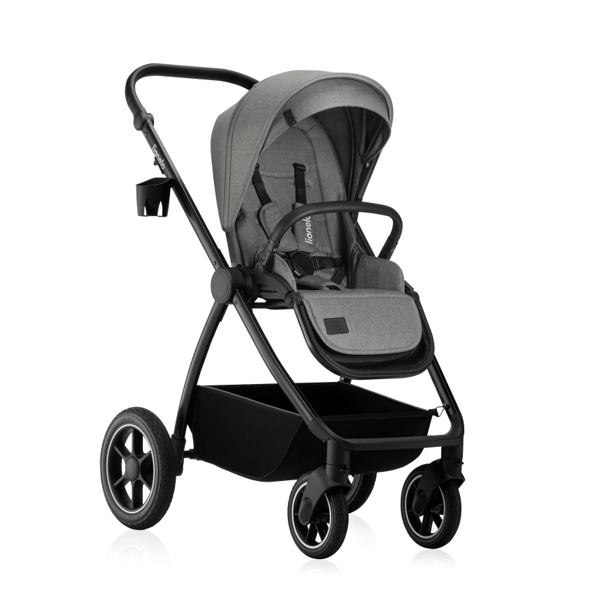 Lionelo - Комбинированная коляска 3 в 1 MERIL Grey Stone