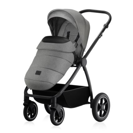 Lionelo - Комбинированная коляска 3 в 1 MERIL Grey Stone