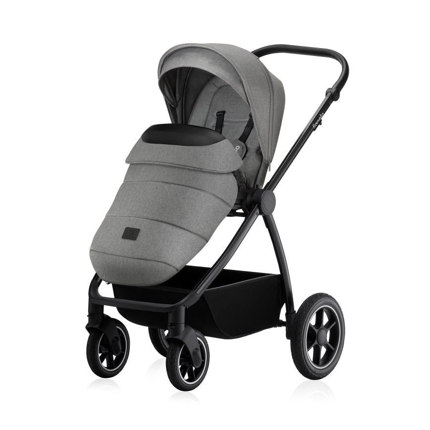 Lionelo - Комбинированная коляска 3 в 1 MERIL Grey Stone
