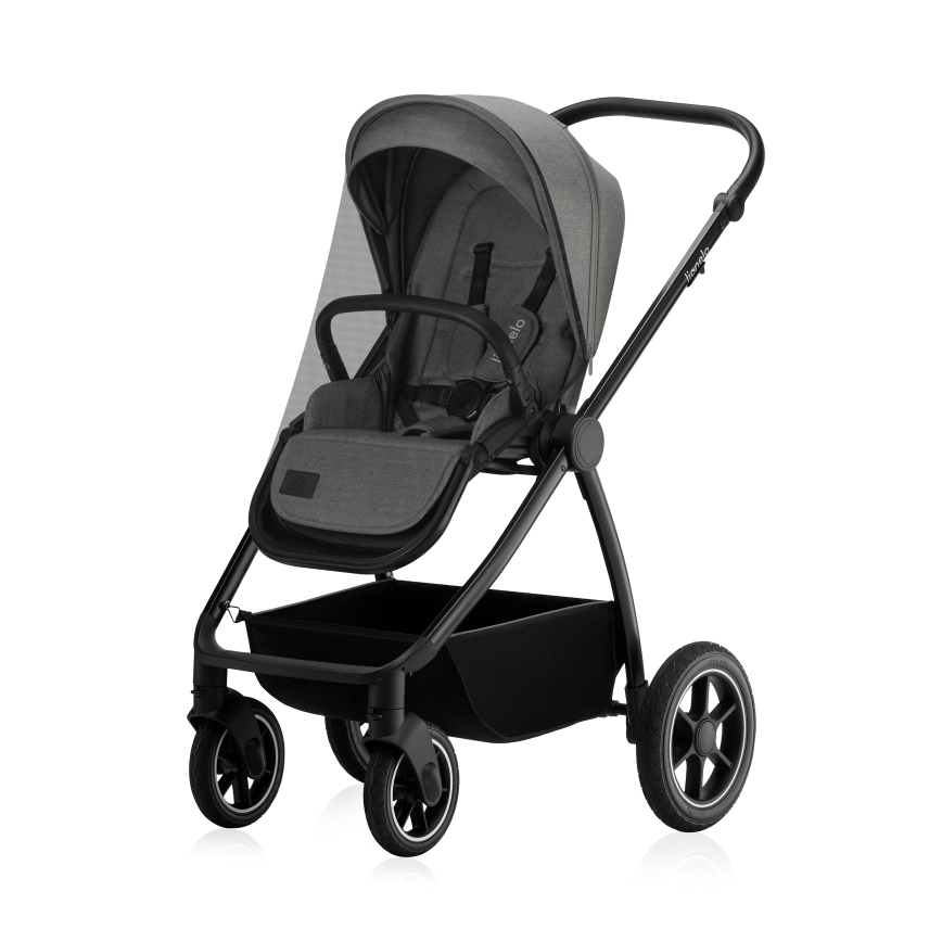 Lionelo - Комбинированная коляска 3 в 1 MERIL Grey Stone