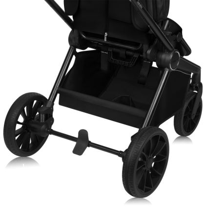 Lionelo - Комбинированная коляска 3 в 1 MIKA PLUS Черный оникс