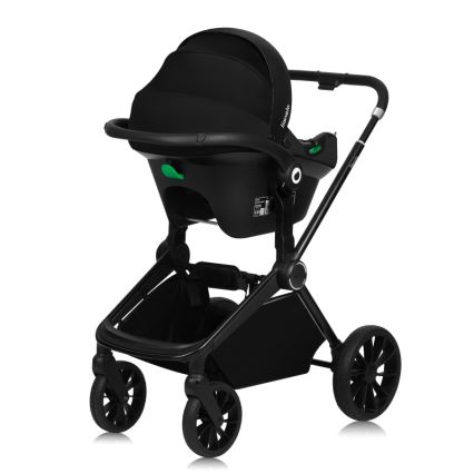 Lionelo - Комбинированная коляска 3 в 1 MIKA PLUS Черный оникс