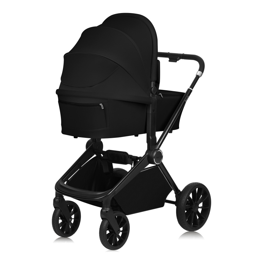 Lionelo - Комбинированная коляска 3 в 1 MIKA PLUS Черный оникс