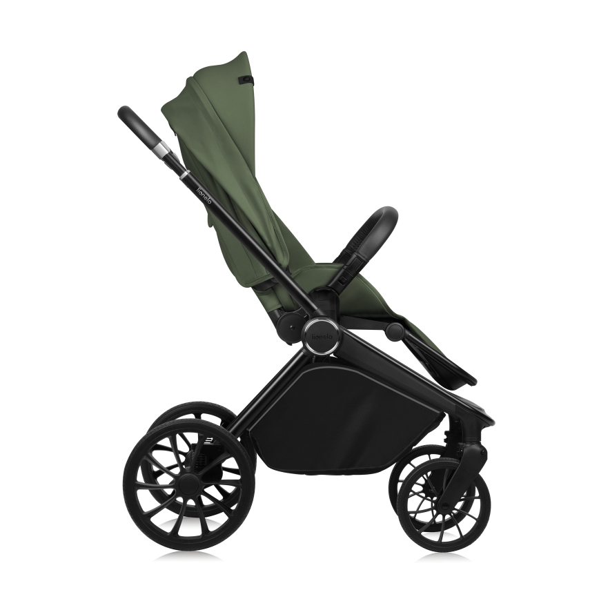 Lionelo - комбинированная коляска 3 в 1 MIKA PLUS оливково-зелёный