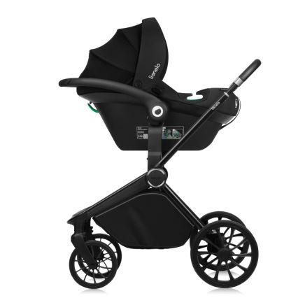 Lionelo - комбинированная коляска 3 в 1 MIKA PLUS оливково-зелёный