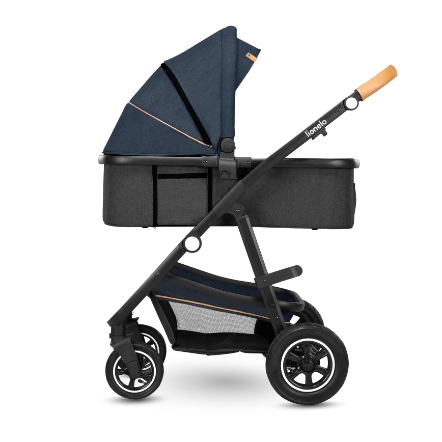 Lionelo - комбінована коляска 2 в 1 AMBER Blue Navy