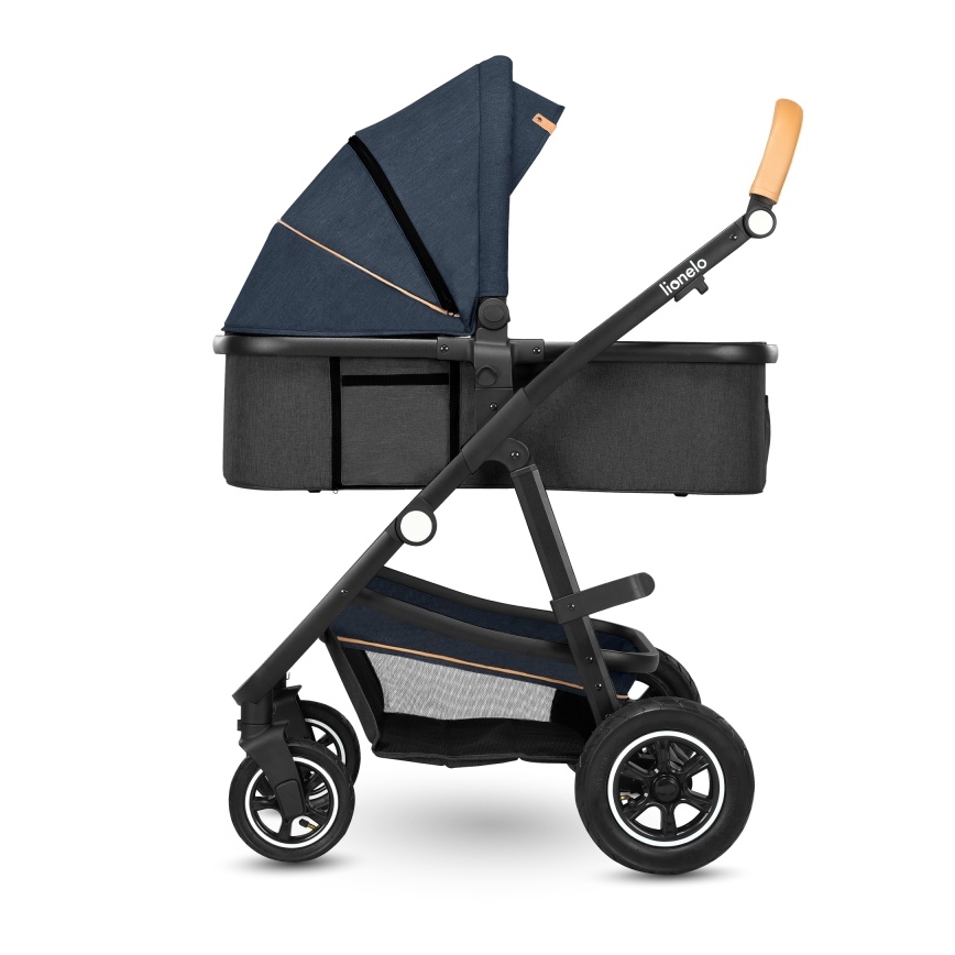 Lionelo - комбінована коляска 2 в 1 AMBER Blue Navy