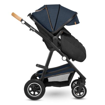 Lionelo - комбінована коляска 2 в 1 AMBER Blue Navy
