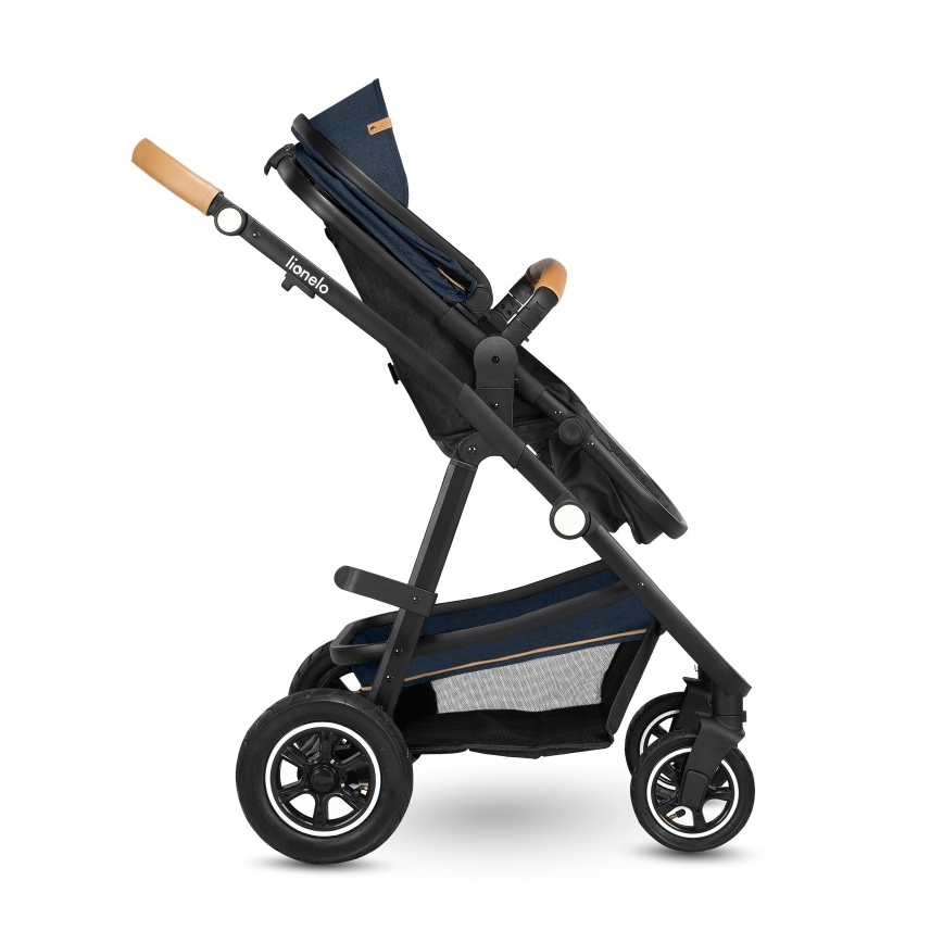 Lionelo - комбінована коляска 2 в 1 AMBER Blue Navy