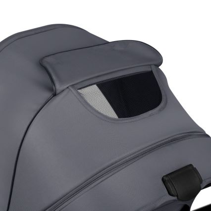 Lionelo - комбінована коляска 2-в-1 AMBER PLUS сірий графіт