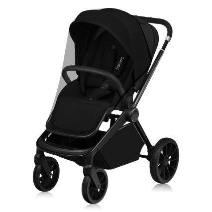 Lionelo - Комбінована коляска 2 в 1 MIKA PLUS Black Onyx